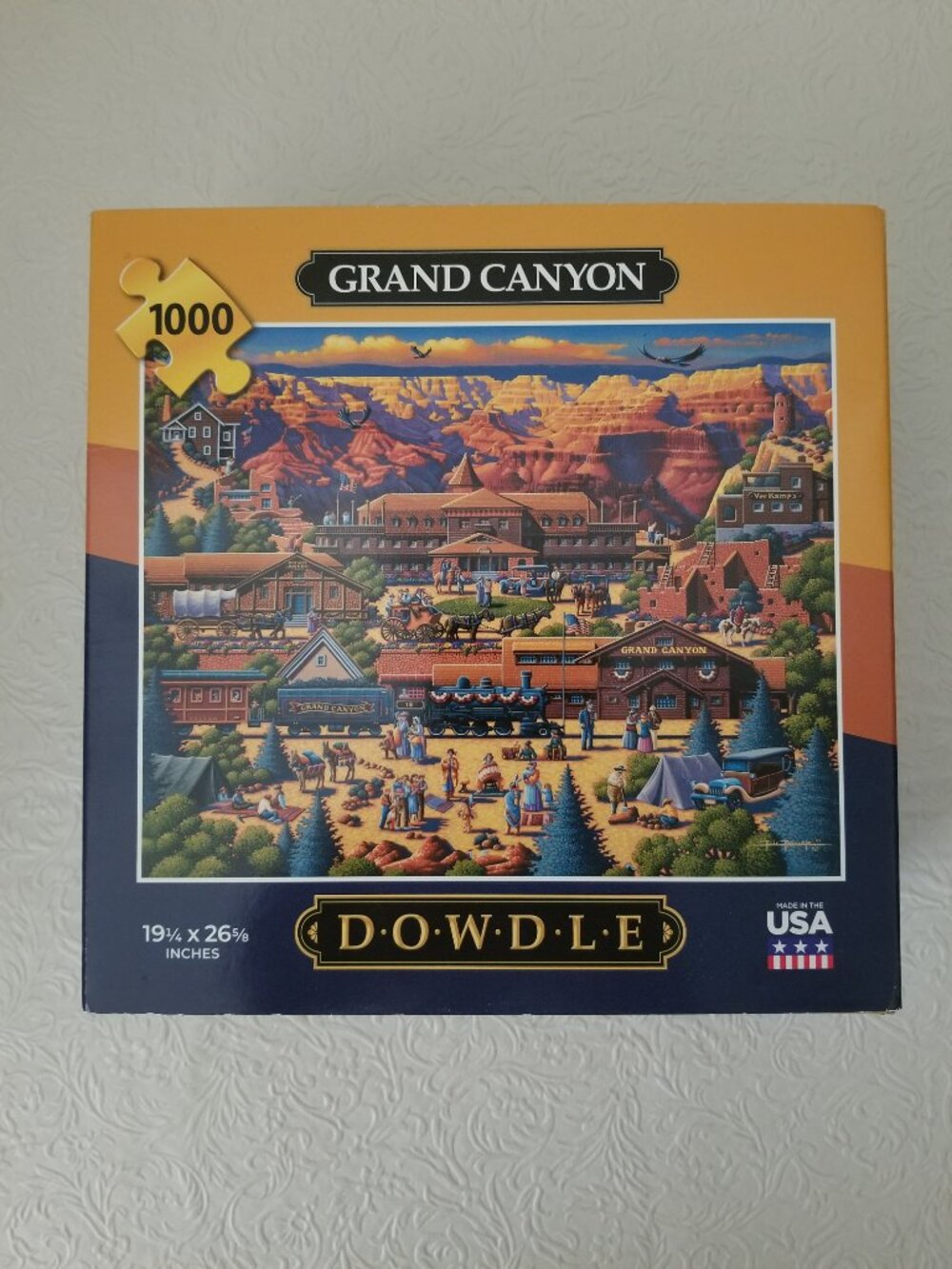 Dowdl 1000 Piece Puzzle Grand Canyon New Unused